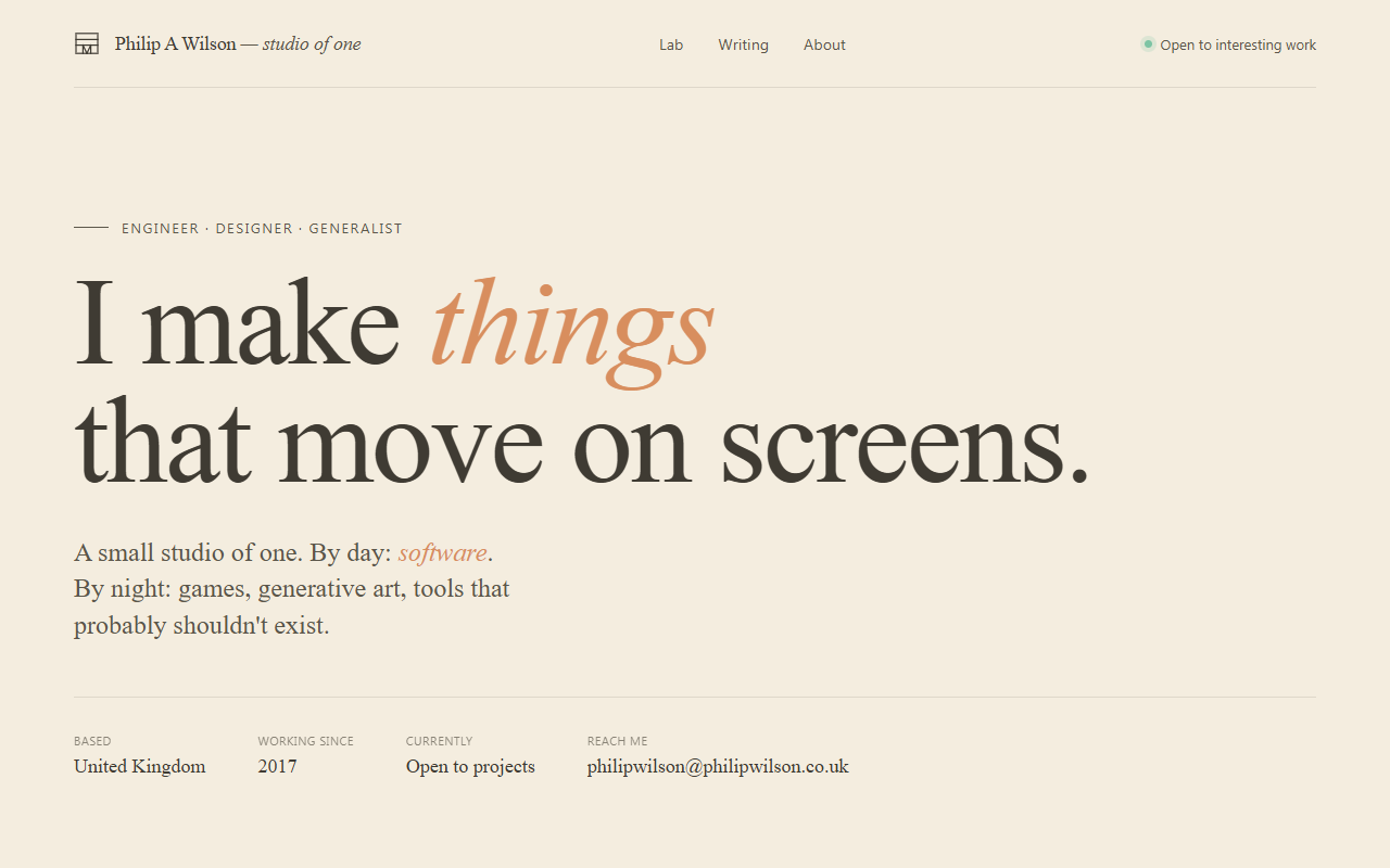 Concept 02: Modernist newsprint