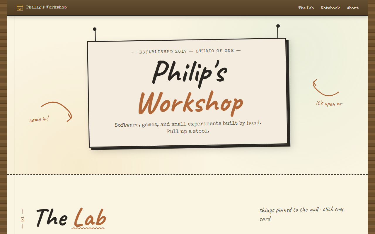 Concept 07: Workshop